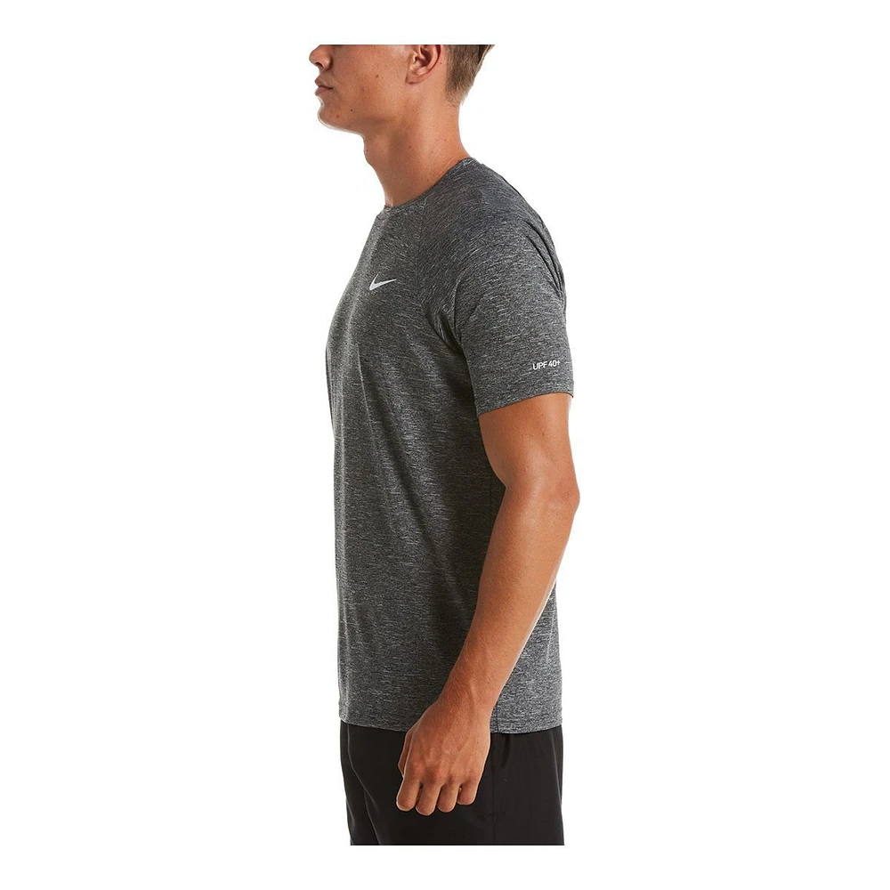 Nike Men's Heather Hydroguard Rash Guard