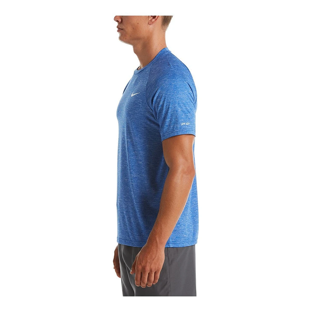 Nike Men's Heather Hydroguard Rash Guard