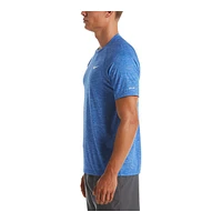 Nike Men's Heather Hydroguard Rash Guard