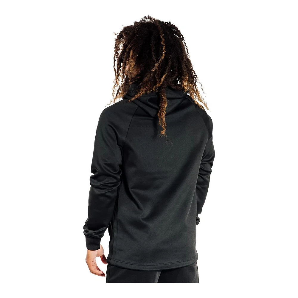 Deuce  Men's Athletic Pullover Hoodie, Kangaroo Pocket