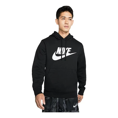 Nike Sportswear Men's Graphic Club Hoodie, Pullover, Fleece, Drawstring