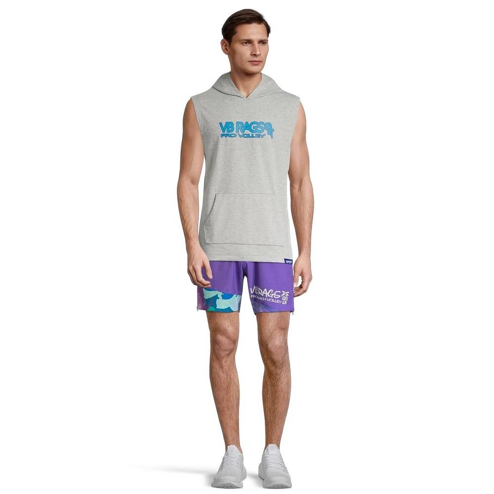 VB Rags Men's Melbourne Sleeveless Hoodie