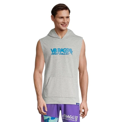 VB Rags Men's Melbourne Sleeveless Hoodie