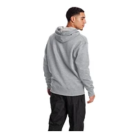 Champion Men's Powerblend Graphic Hoodie, Pullover, Fleece, Loose Fit, Drawstring