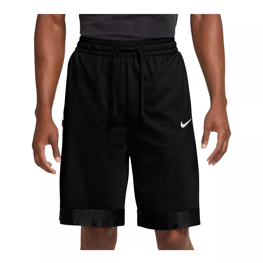 Nike Men's Dry Elite Stripe Basketball Shorts, Loose Fit Dri-FIT