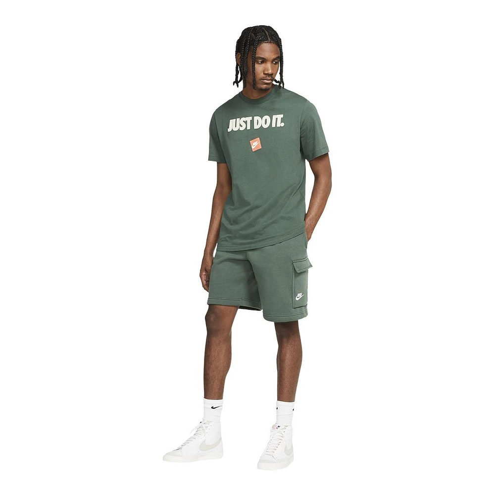 Nike Men's Club Fleece Basketball Cargo Shorts