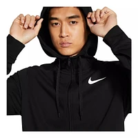 Nike Men's Dri-FIT Full Zip Pullover Hoodie, French Terry Fleece, Moisture-Wicking