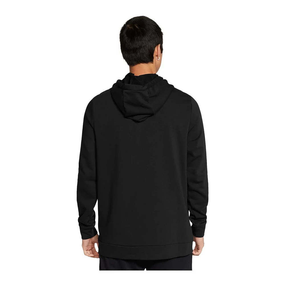 Nike Men's Dri-FIT Full Zip Pullover Hoodie, French Terry Fleece, Moisture-Wicking