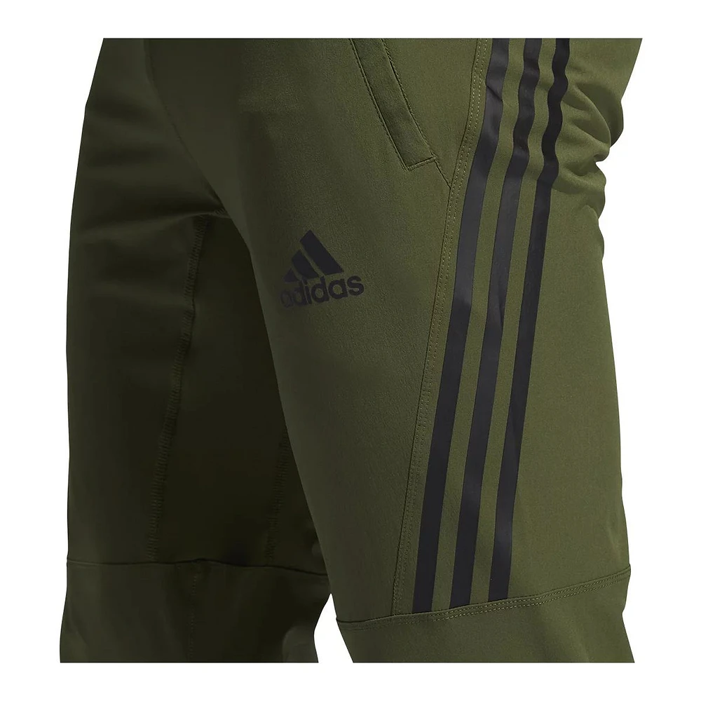 adidas Men's Aeroready Woven 3-Stripe Pants