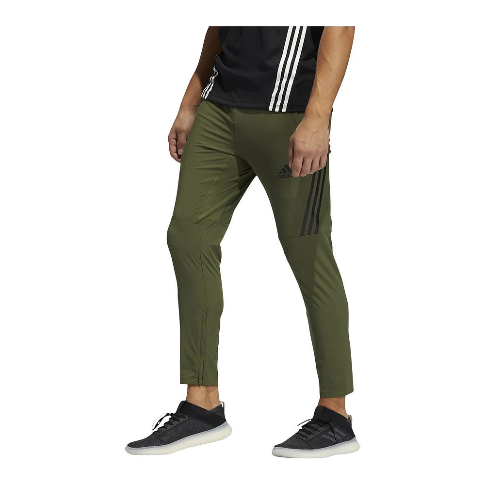 adidas Men's Aeroready Woven 3-Stripe Pants