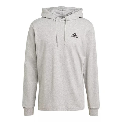 adidas Men's Badge of Sport Left Chest Hoodie, Pullover, Drawstring