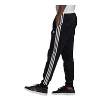 adidas Men's Superstar Track Sweatpants, Fleece, Workout, Tapered, Cuffed