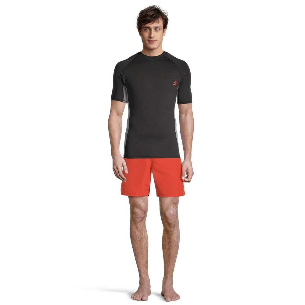 Ripzone Men's Amherst Performance Short Sleeve Swimshirt