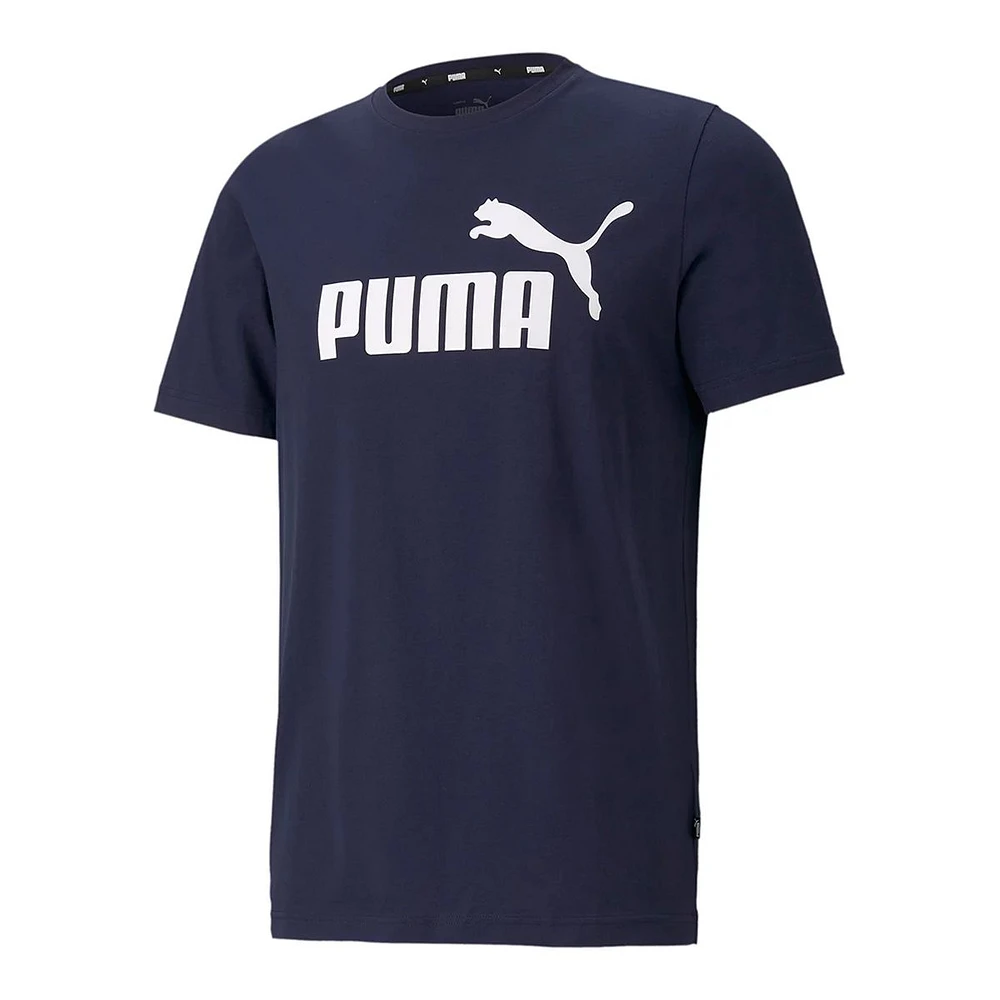 PUMA Men's Essential Big Logo T Shirt