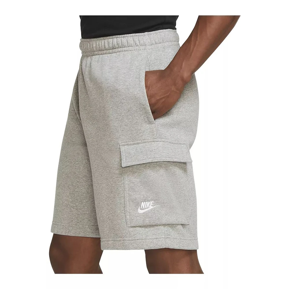 Nike Men's Club Fleece Basketball Cargo Shorts