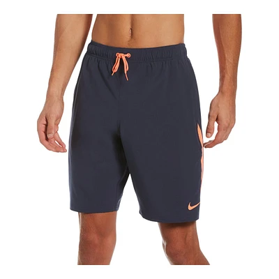 Nike Men's Core Contend Swim Shorts, 9", Quick-Dry, With Mesh Brief