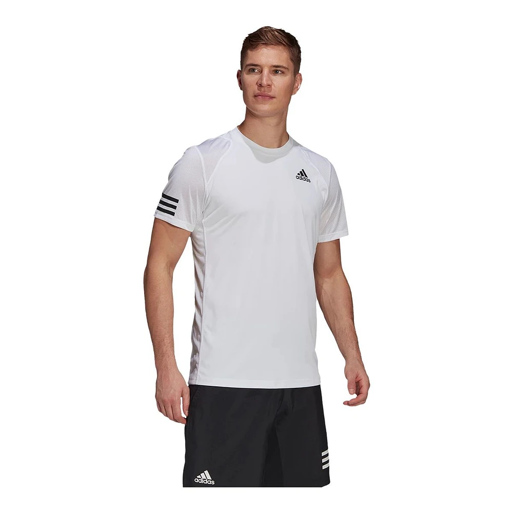 adidas Men's Club 3-Stripe Tennis T Shirt