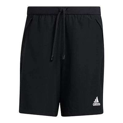 adidas Men's Aeromotion Woven 7” Shorts, Regular Fit, Gym, Drawstring, Lightweight