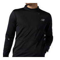 New Balance Men's Impact Run Grid Sweatshirt