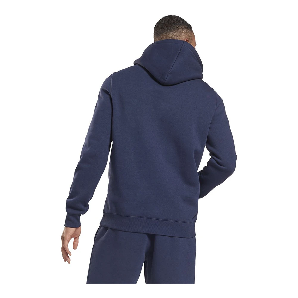 Reebok Men's LBR Hoodie, Pullover, Fleece, Drawstring