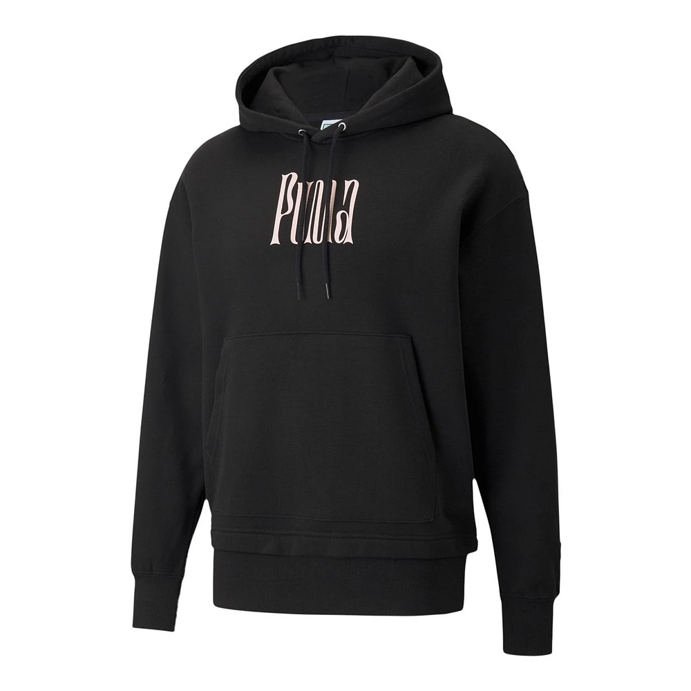 PUMA Men's Downtown Graphic Hoodie, Pullover, Drawstring