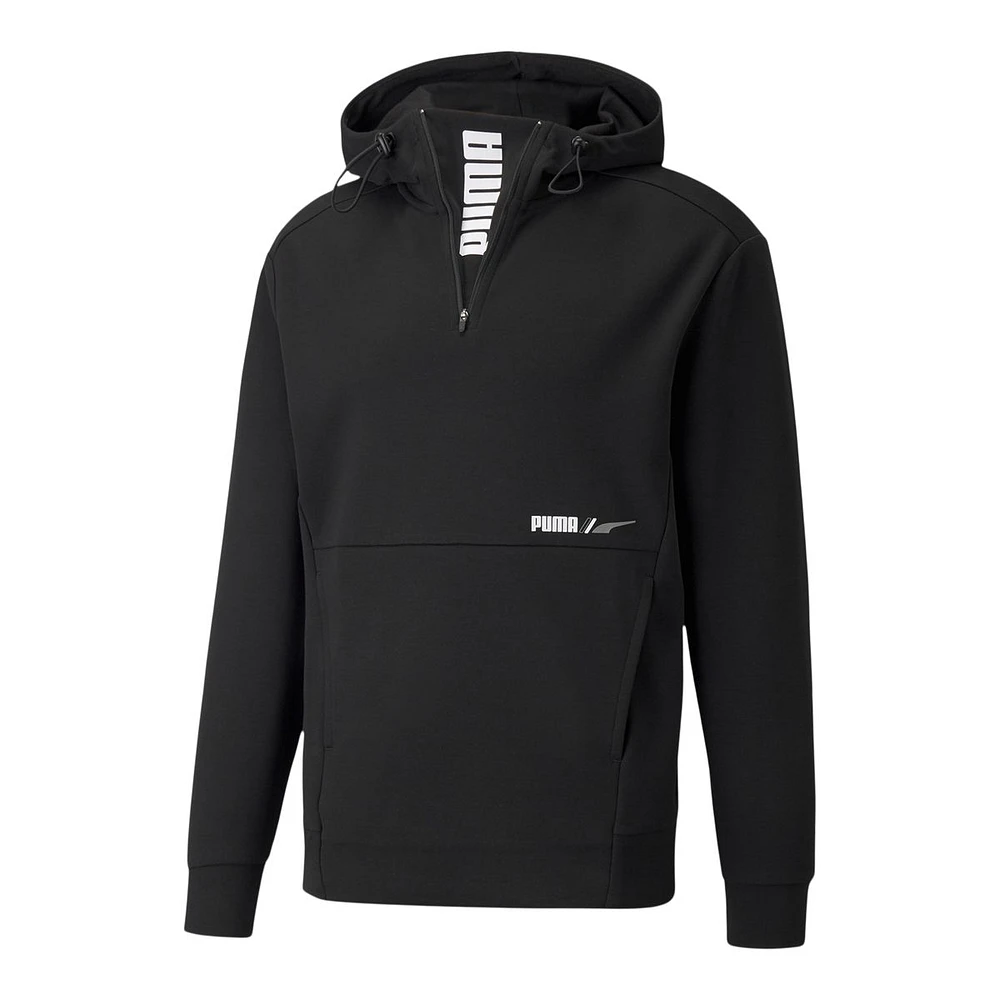 PUMA Men's RAD/CAL Hoodie, Half Zip,