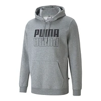 PUMA Men's Power Logo Hoodie, Pullover, Drawstring