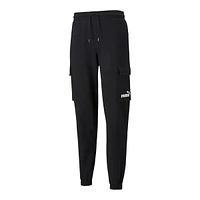 PUMA Men's Power Cargo Sweatpants, Cotton, Tapered, Cuffed, Joggers