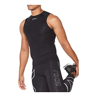 2XU Men's Core Compression Tank Top, Sleeveless