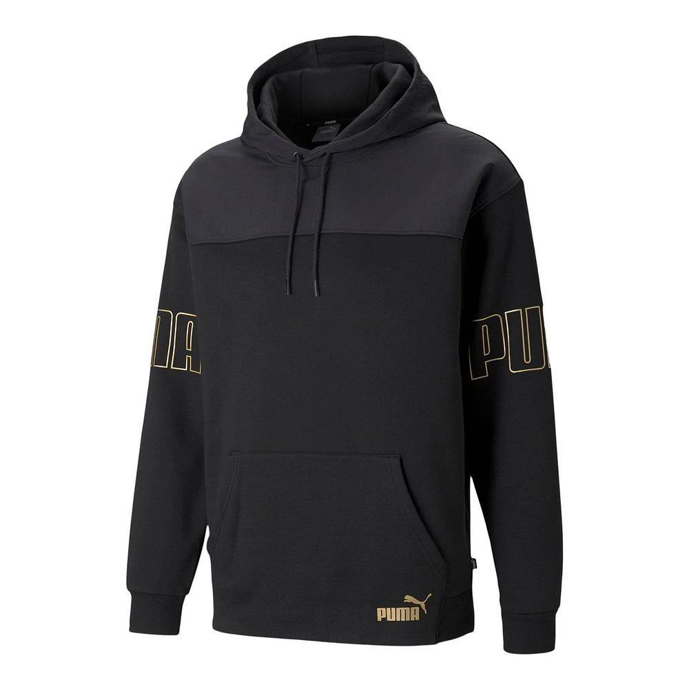 PUMA Men's Power Winter Hoodie, Full Zip, Drawstring