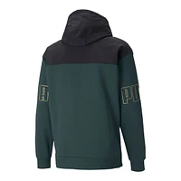 PUMA Men's Power Winter Hoodie, Full Zip, Drawstring