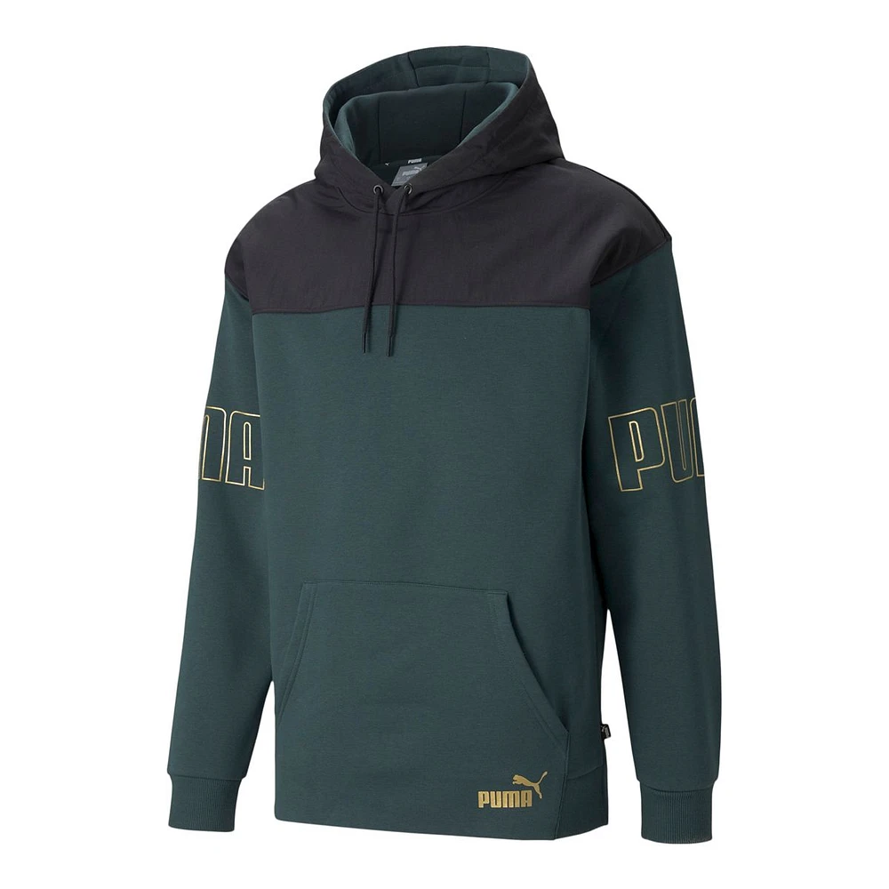 PUMA Men's Power Winter Hoodie, Full Zip, Drawstring