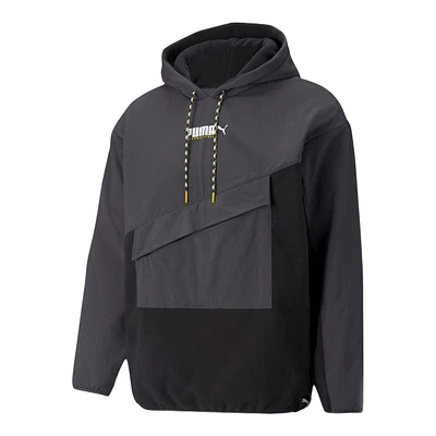 PUMA Men's INTL Winterized Hoodie, Pullover, Drawstring