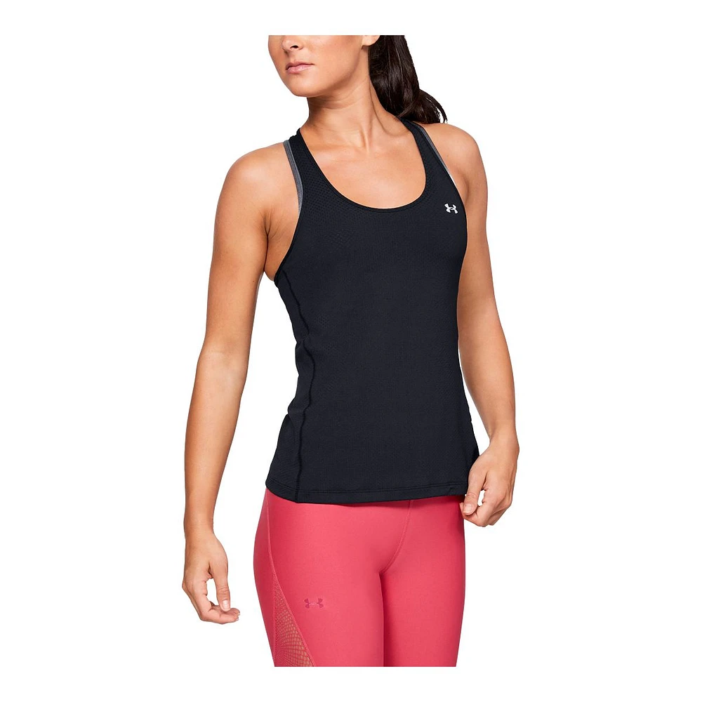 Under Armour Women's HeatGear© Racer Tank Top, Sleeveless, Sports