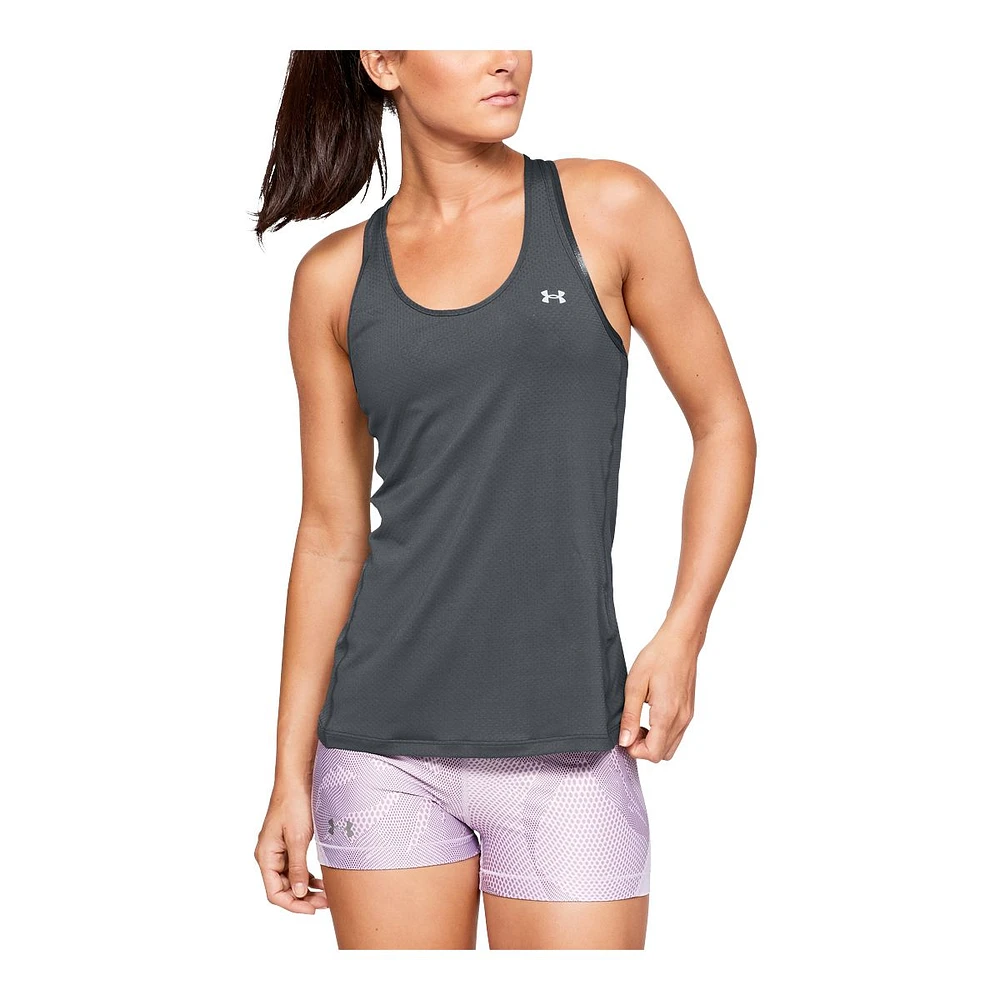 Under Armour Women's HeatGear© Racer Tank Top, Sleeveless, Sports