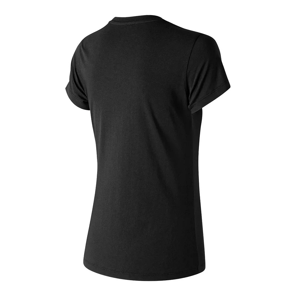 New Balance Women's Essentials Stacked Logo T Shirt