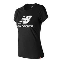 New Balance Women's Essentials Stacked Logo T Shirt