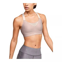 Under Armour Women's Infinity Sports Bra, High Impact, Padded