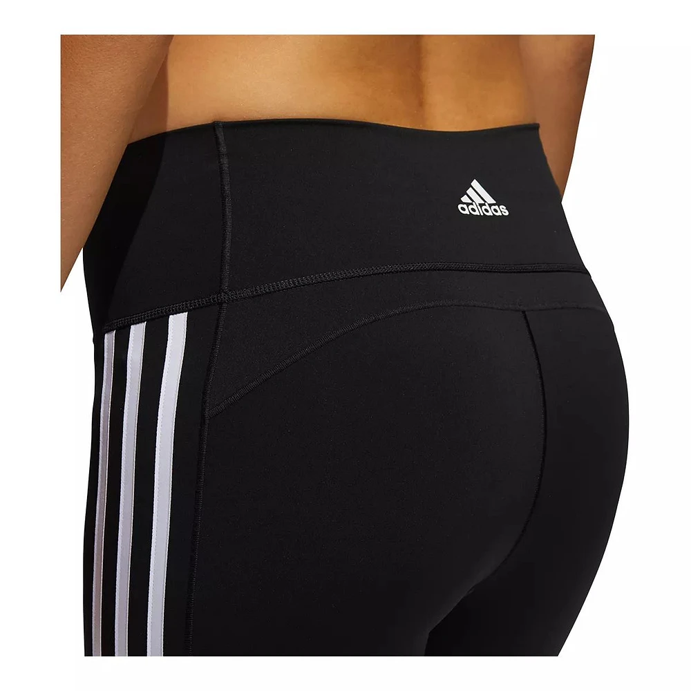 adidas Women's Believe This 3-Stripe 7/8 Tights