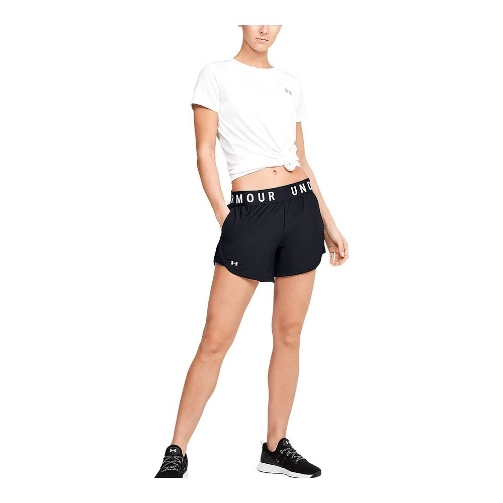 Under Armour Women's Training Play Up 5 Inch Shorts