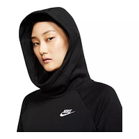 Nike Women's Essential Funnel-Neck Pullover Hoodie, Fleece, Kangaroo Pocket