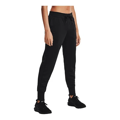 Under Armour Women's Fleece Jogger Pants, Training, Loose Fit