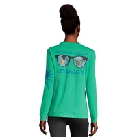 VB Rags Women's Sunglasses Long Sleeve Volleyball Shirt