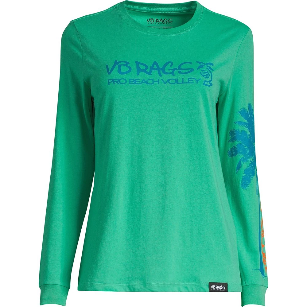 VB Rags Women's Sunglasses Long Sleeve Volleyball Shirt