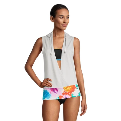 VB Rags Women's Taylor Sleeveless Oversized Volleyball Hoodie