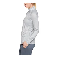 Under Armour Women's Tech Twist Long Sleeve Half Zip Training Shirt, Quick Dry