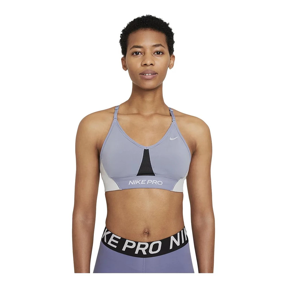 Nike Women's Pro Luxe Indy Sports Bra, Low Impact