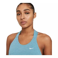 Nike Women's Elastika Essential Tank Top, Standard Fit, Sleeveless, Dri-FIT, Sports