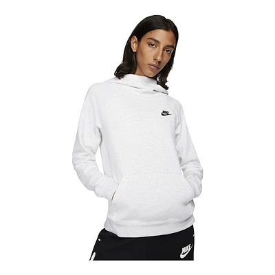 Nike Women's Essential Funnel-Neck Pullover Hoodie, Fleece, Kangaroo Pocket