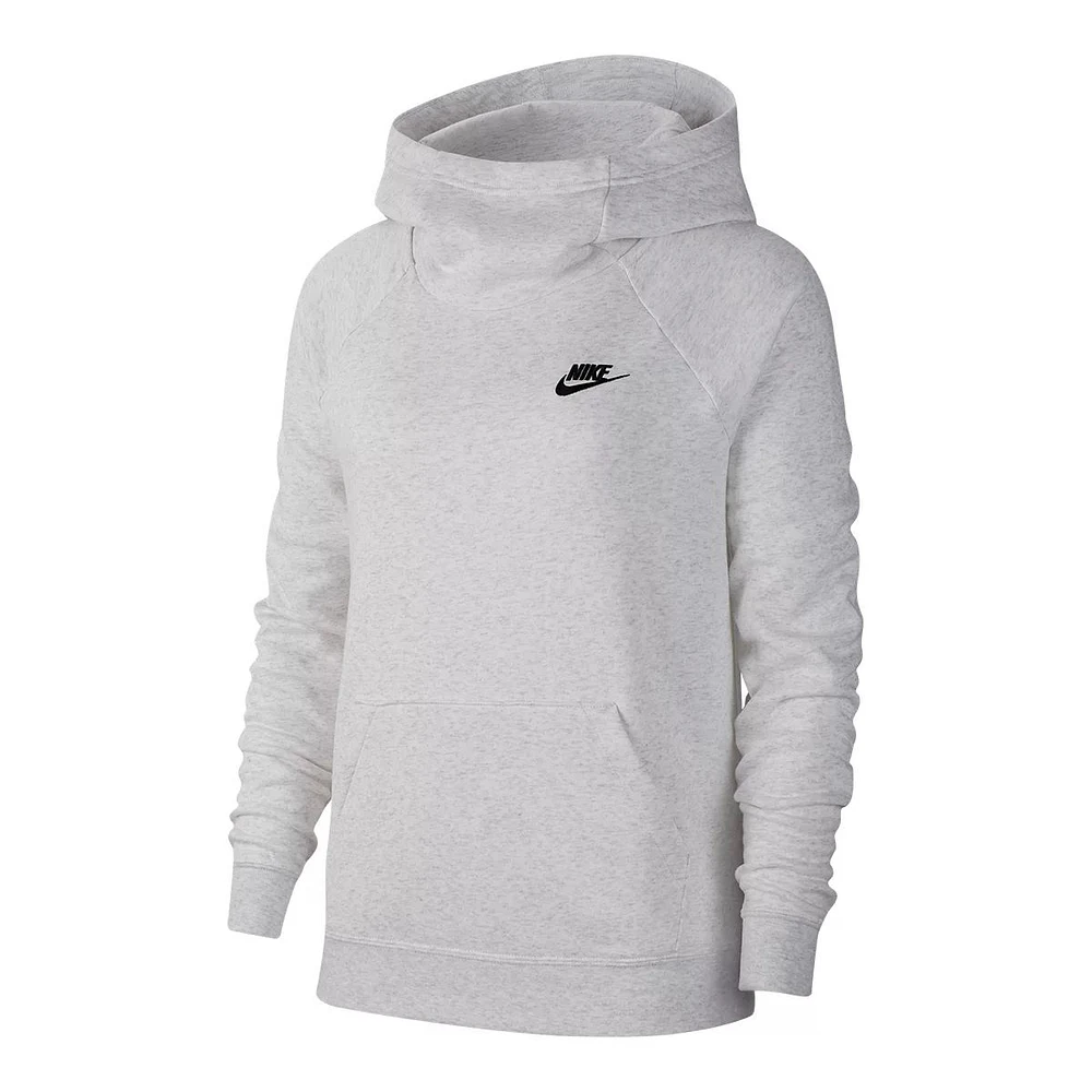 Nike Women's Essential Funnel-Neck Pullover Hoodie, Fleece, Kangaroo Pocket